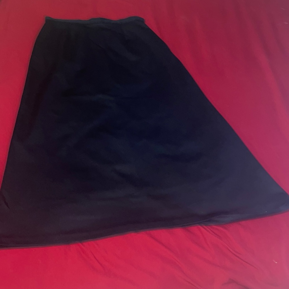 Black Kathie Lee Midi Skirt Size 8